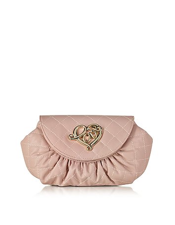 love moschino small quilted pouch 小絎縫袋