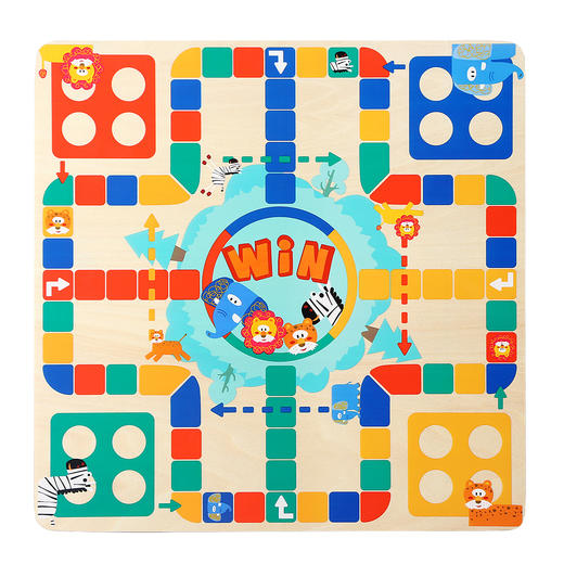 特宝儿 | 儿童益智双面飞行棋 商品图5