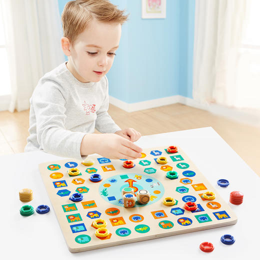 特宝儿 | 儿童益智双面飞行棋 商品图1