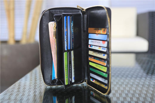 山谷居民品牌时尚苗绣手拿包/钱包——兰墨 商品图8