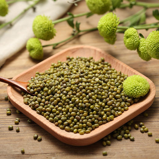 谷怡斋 扎鲁特有机绿豆1kg 商品图0