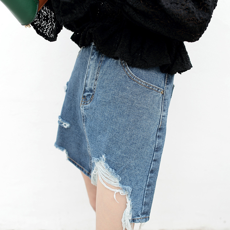 g1579新款牛仔半身短裙