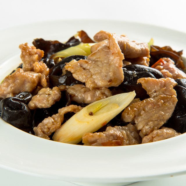 木耳炒肉片 家常味 微辣