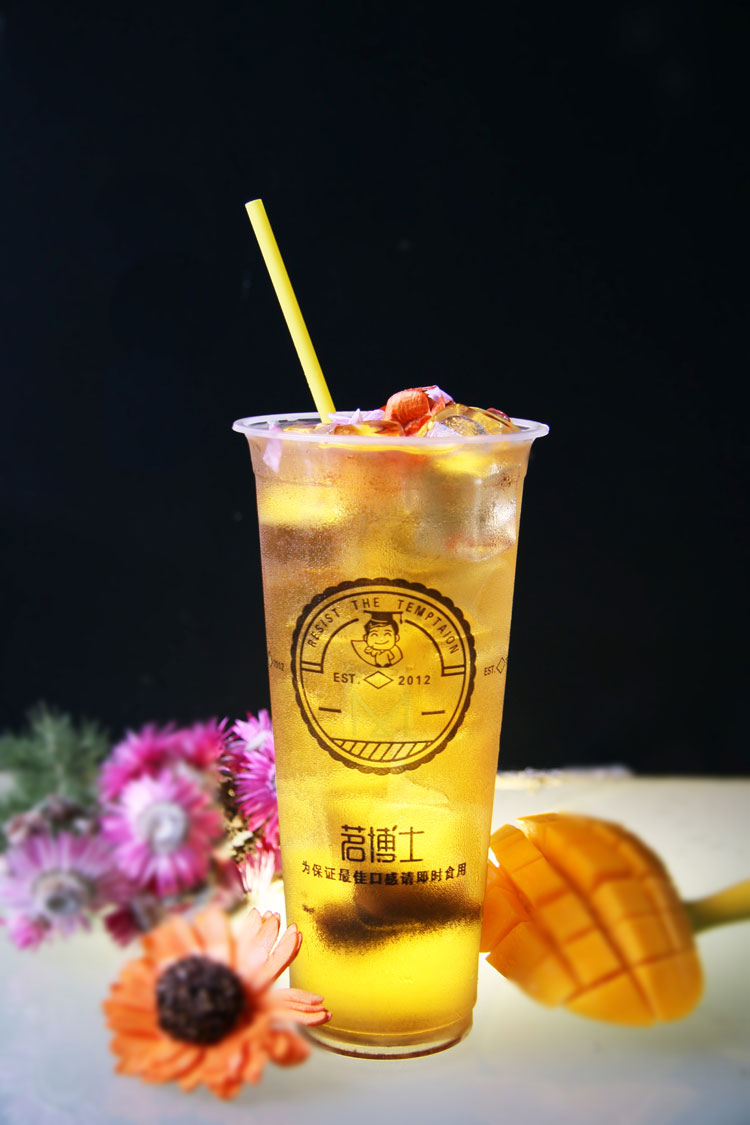 蜜桃芒果茶 - 茗博士潮饮速递