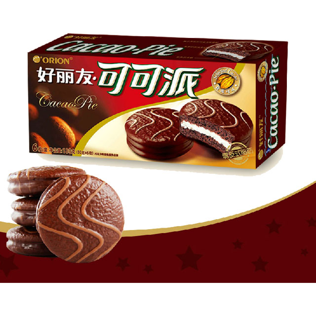 好丽友 可可派(6枚装)180克