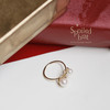 SpoiledBart Jewelry 14K注金 原创设计 珍珠戒指 可定制尺寸 商品缩略图0
