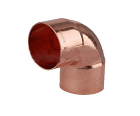 Φ35*1.2标厚铜弯头90°商品代码15207