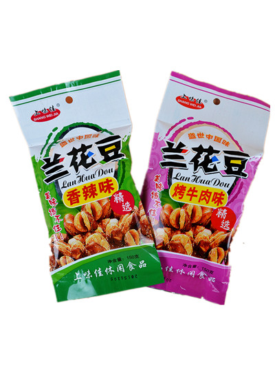 上味佳兰花豆 香辣味 牛肉味 150g
