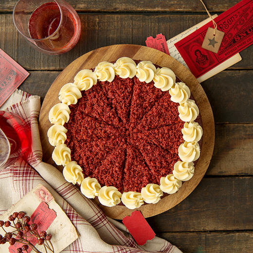 红丝绒甜心，129元-幸福下午茶（高州） 商品图1