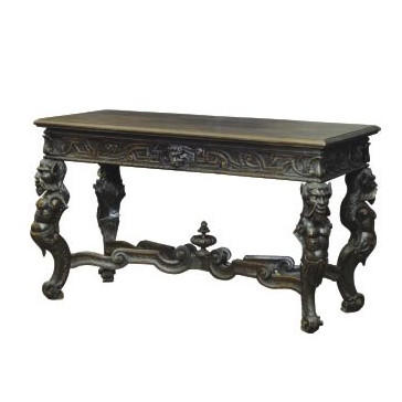 文艺复兴风格橡木桌子 商品图0