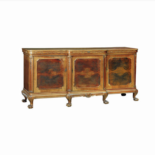 亨利二世风格英式桃花心木贴花家具套组 商品图0