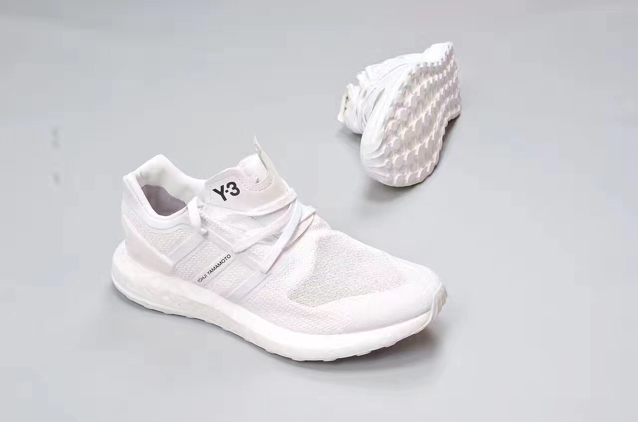 adidas y-3 pure knit boost 白武士 原装巴斯夫 真标真boost 男子