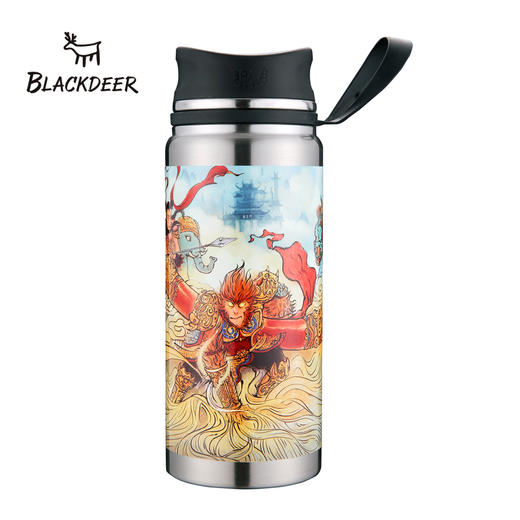 （永久下架）黑鹿随印保温杯/旅行便携运动闷烧罐 商品图9