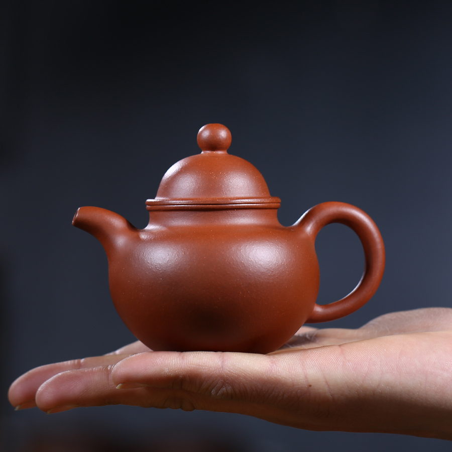 江南壶仓丨宜兴紫砂壶 掇球 约140ml