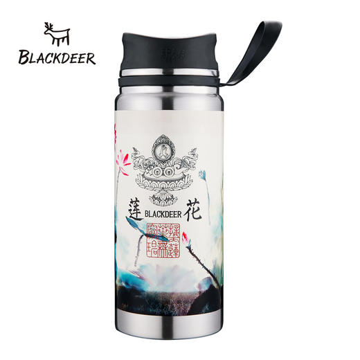 （永久下架）黑鹿随印保温杯/旅行便携运动闷烧罐 商品图8