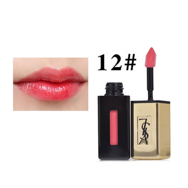 圣罗兰黑管镜面唇釉#12