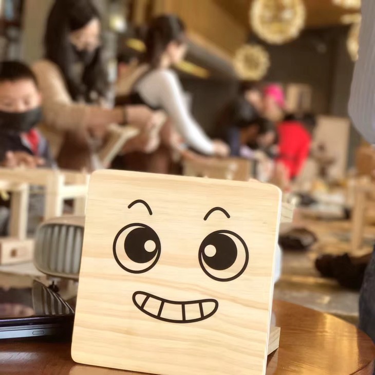 【良木智造】排排坐 | 萌趣方木凳