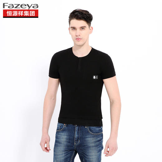 恒源祥集团彩羊 男士圆领T恤 17F0353 商品图0