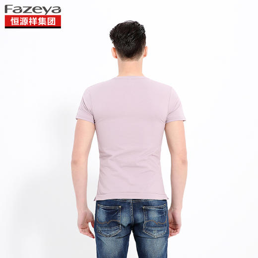 恒源祥集团彩羊 男士圆领T恤 17F8828 商品图5