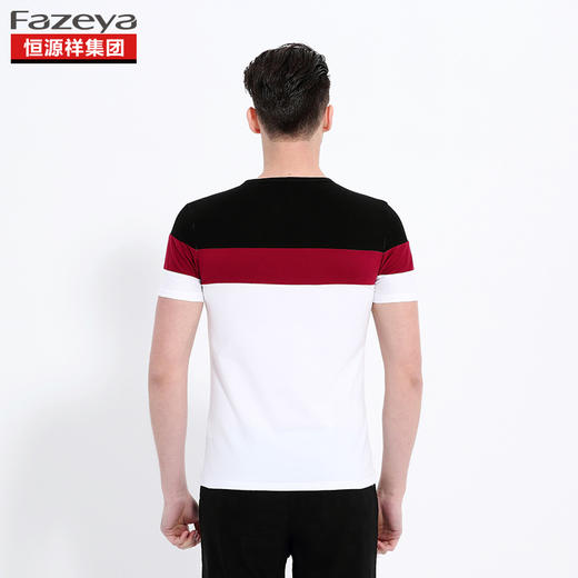 恒源祥集团彩羊 男士圆领T恤 17F901 商品图4