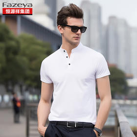 恒源祥集团彩羊 男士纯色POLO衫 17FB3