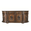 亨利二世风格雕刻狩猎图橡木柜 商品缩略图0