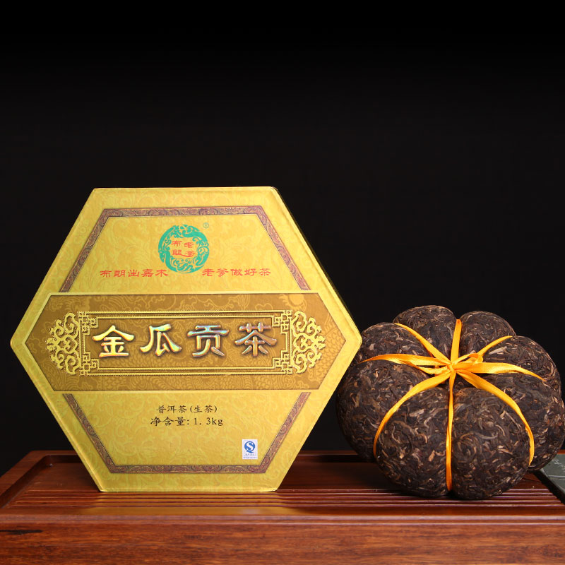 布朗老爹丨2013年普洱生茶 金瓜贡茶 1300g