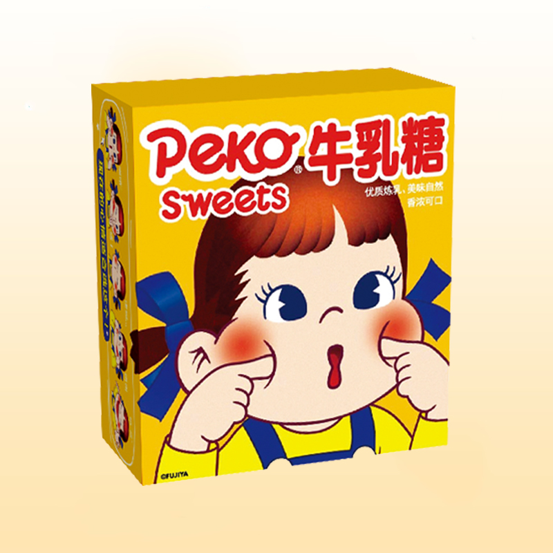 30g不二家牛乳糖原味芒果味纸盒装