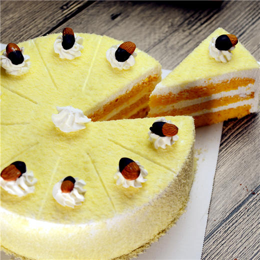 【阳光天使】手工南瓜果蓉蛋糕，健康美味，轻盈柔软，老少皆宜， 商品图2