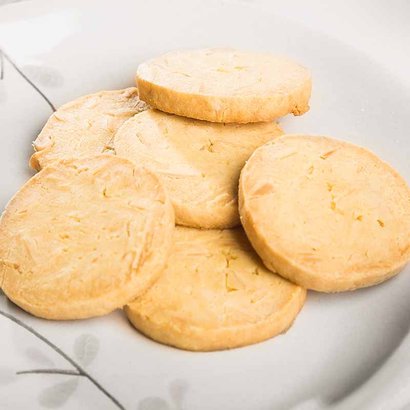 雅觅杏仁酥饼干 澳门特产糕点手工饼杏仁点心节日礼盒220g