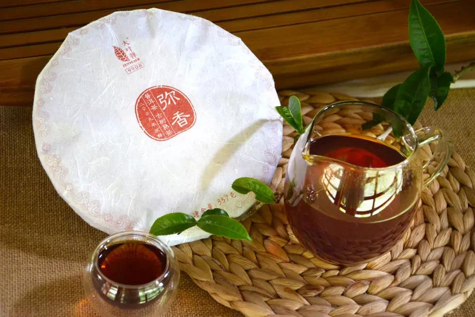 帝泊洱 普洱茶 大叶禅·弥香 357g 云南熟普