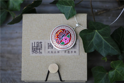 山谷居民品牌手绣银饰项链 - 花千鼓 商品图8