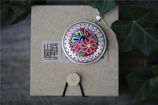 山谷居民品牌手绣银饰项链 - 花千鼓 商品图5