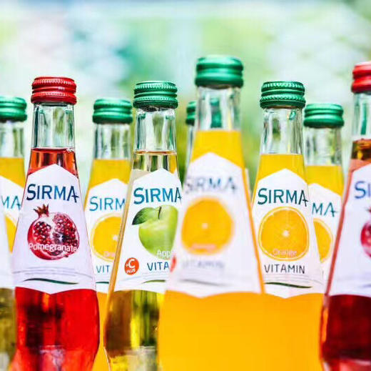 SIRMA土耳其地中海松林天然果味气泡水（12瓶/包） 商品图1