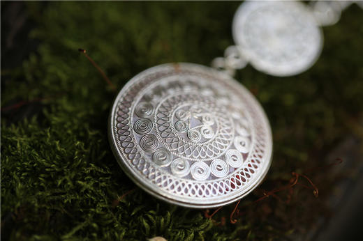 山谷居民品牌手绣苗银耳环——蜜福 商品图6