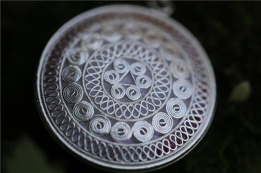 山谷居民品牌手绣苗银耳环——蜜福 商品图3