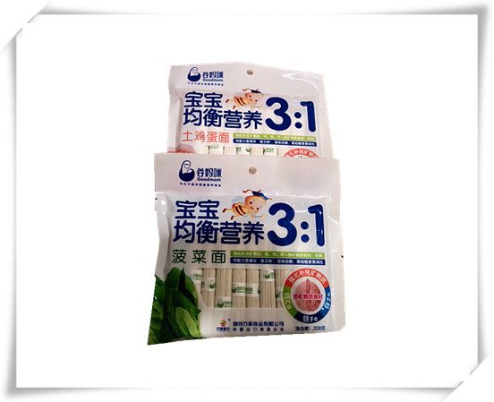 【乐福购物】谷妈咪宝贝均衡营养3:1挂面208g系列