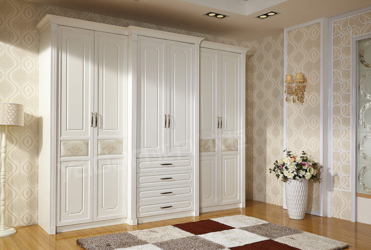 【特价】043 亚丹衣柜 特价欧式掩门衣柜