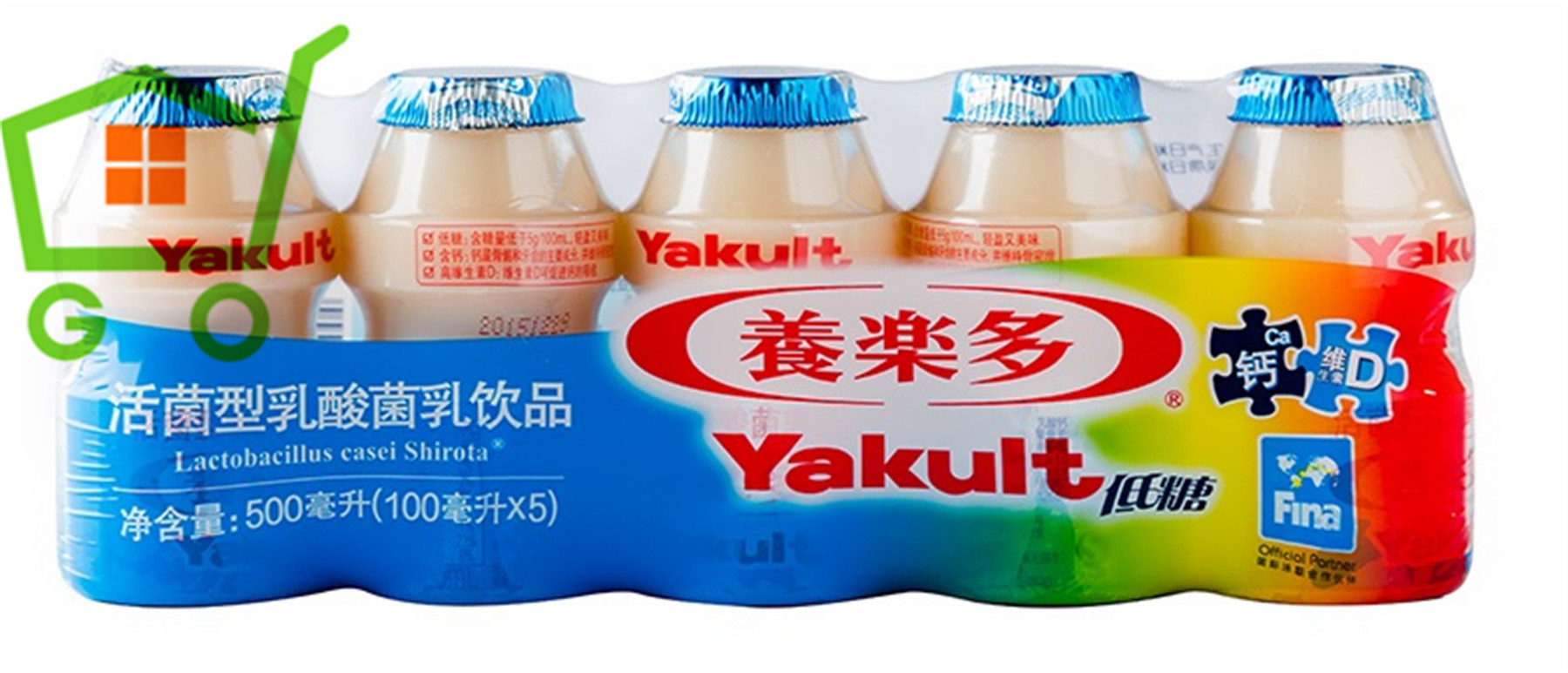 养乐多低糖5瓶装