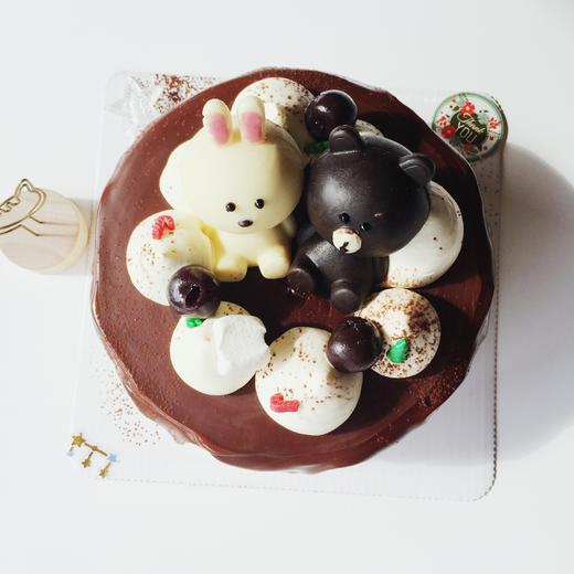 line主题蛋糕【布朗熊&Baby兔】（6寸、8寸、10寸） 商品图3