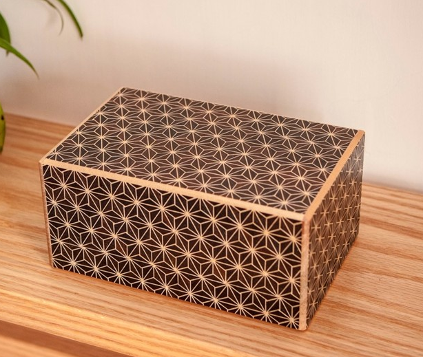 日本木拼花艺术 箱根寄木细工 21回+1夹层 秘密