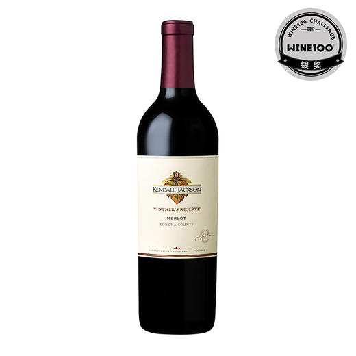 肯道杰克逊 酿酒师珍藏梅洛红葡萄酒，美国 Kendall-Jackson Vintner’s Reserve Merlot USA 商品图2