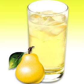 雪梨汁 pear juice