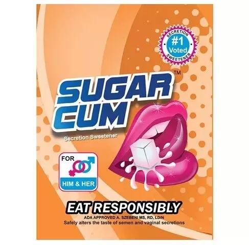 美国进口Sugar Cum精液变味情趣胶囊 男女体液变甜改善异味用品 商品图0