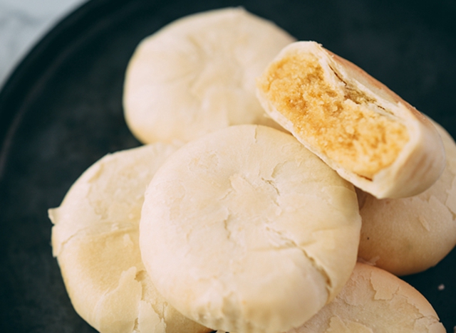 绿豆酥皮饼(2个)