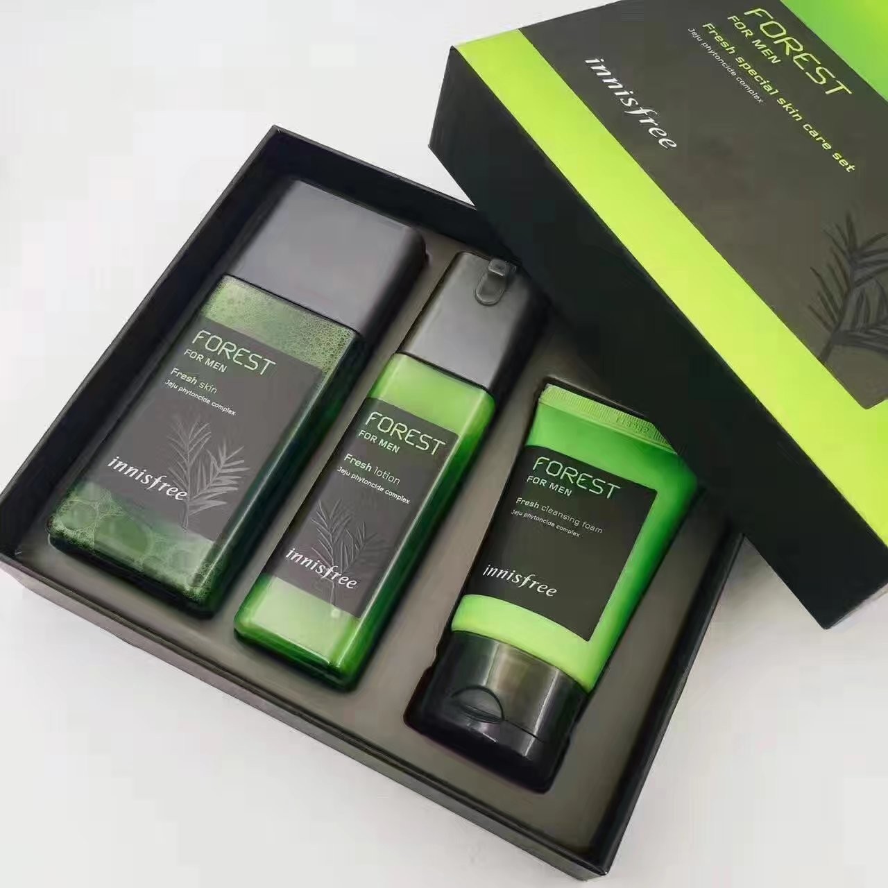innisfree 悦诗风吟男士套盒绿色清爽型控油