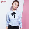艾尚臣春季白衬衫女长袖韩版修身显瘦OL大码工作服职业衬衣工装 商品缩略图0