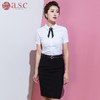 艾尚臣春季白衬衫女长袖韩版修身显瘦OL大码工作服职业衬衣工装 商品缩略图1