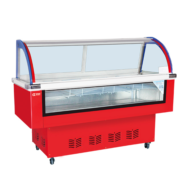 欧驰宝(oucboll)sr-469玻璃门展示柜冷藏保鲜柜凉菜熟食柜卧式商用