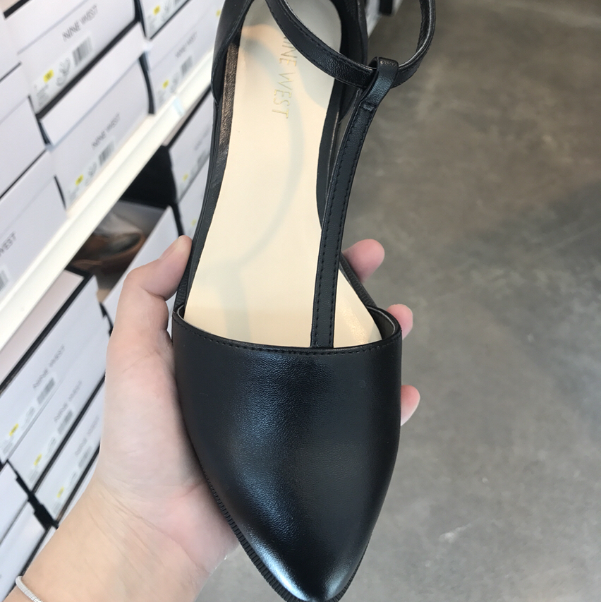 ninewest ninemine 真皮女鞋 美现